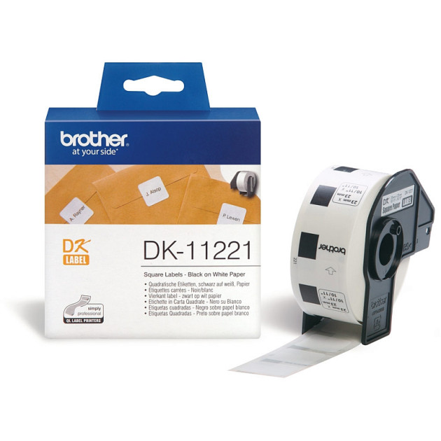 Brother DK-11221 1000 szt/rolka 23 x 23 mm