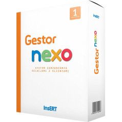 Gestor nexo (system zarządzania relacjami z klientami) 1 stanowisko