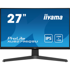 Monitor Iiyama ProLite XUB2796QSU-B1 WQHD, IPS, 1ms, 75Hz, HDMI, DP, FlickerFree, Black Tuner