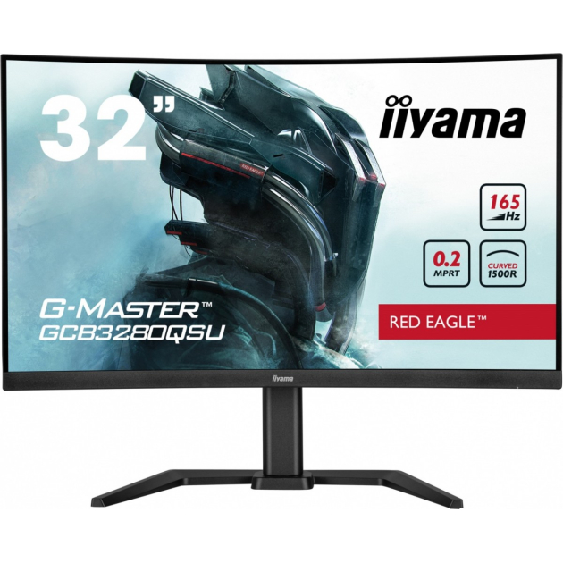 Monitor Iiyama GCB3280QSU-B1 VA,QHD,165Hz,1500R,0.2ms,2xHDMI,2xDP